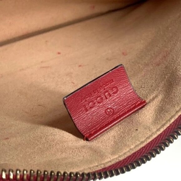 GUCCI 476077 BEE Bee Border Pearl Rhinestone Bag Pouch Clutch bag - Picture 15 of 16